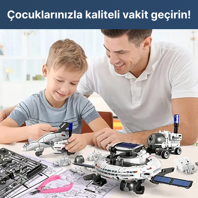 6’sı 1 Arada UFO Robot Oyuncak