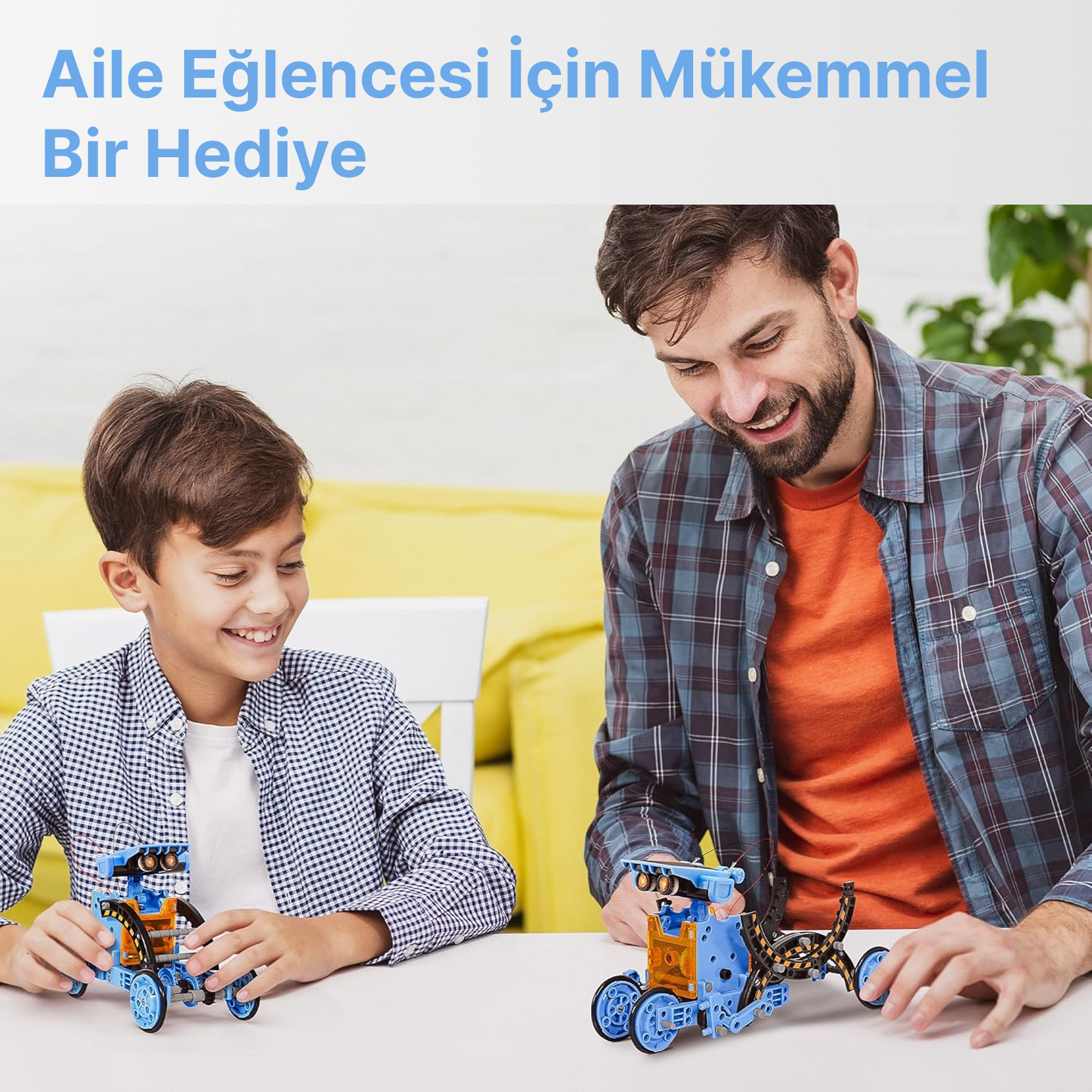 12’si 1 Arada STEM Robot Seti