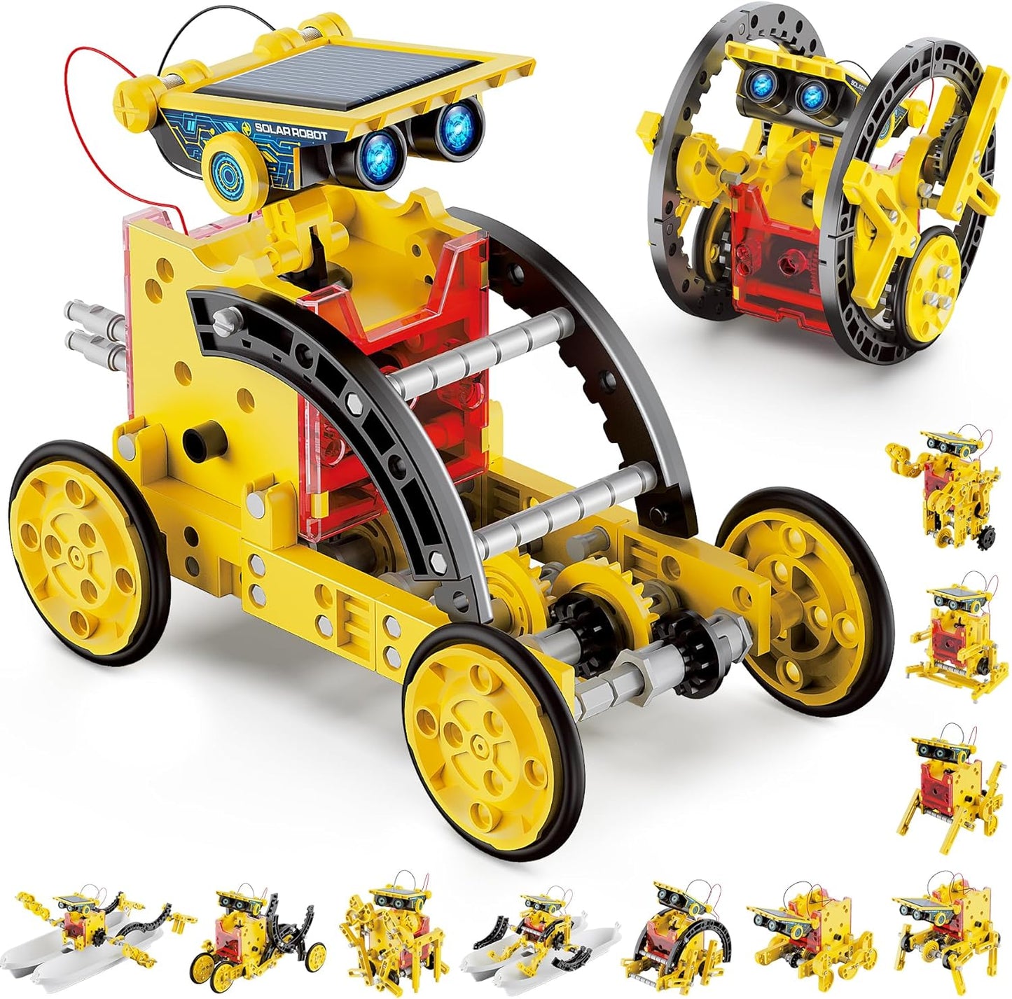 12’si 1 Arada STEM Robot Seti