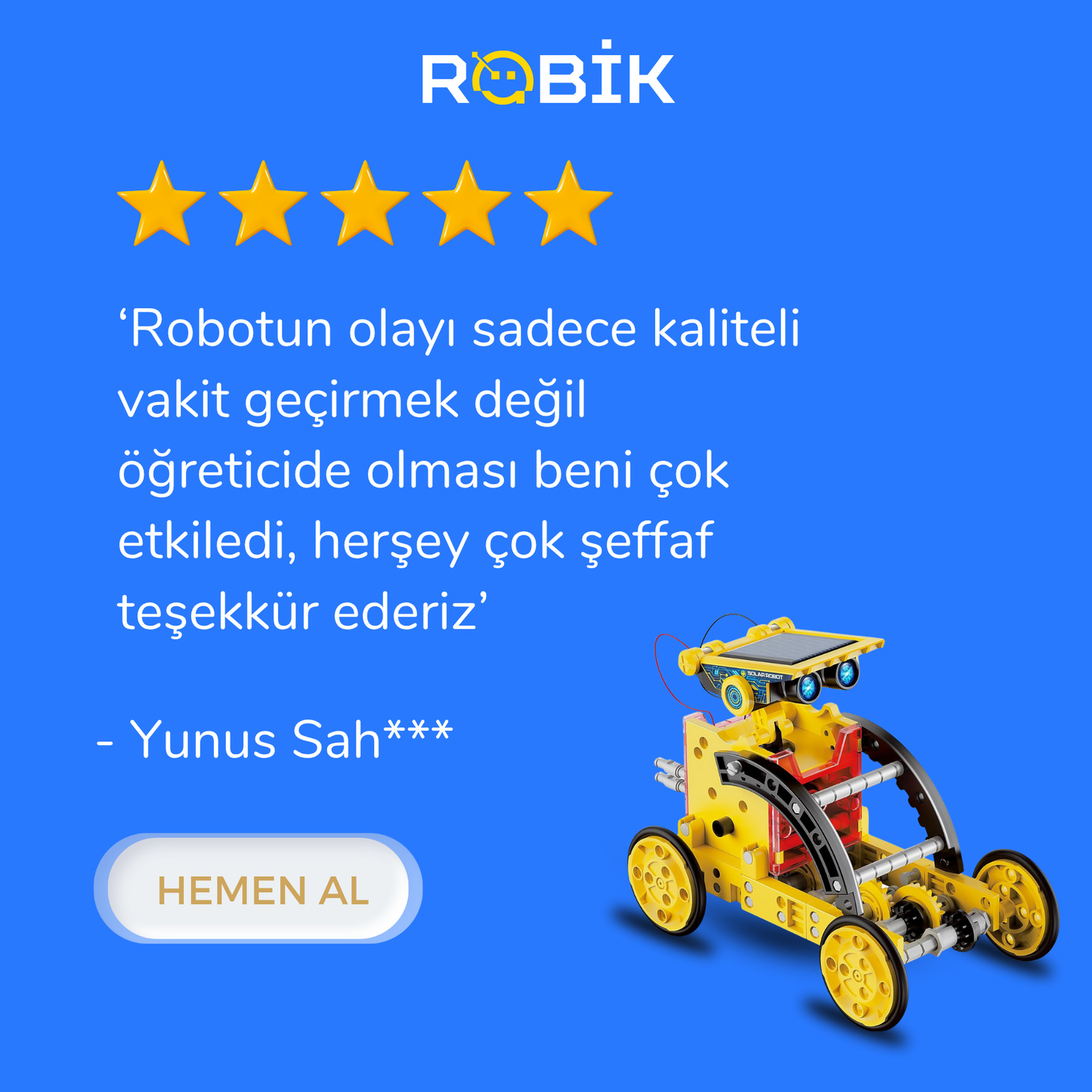 12’si 1 Arada STEM Robot Seti