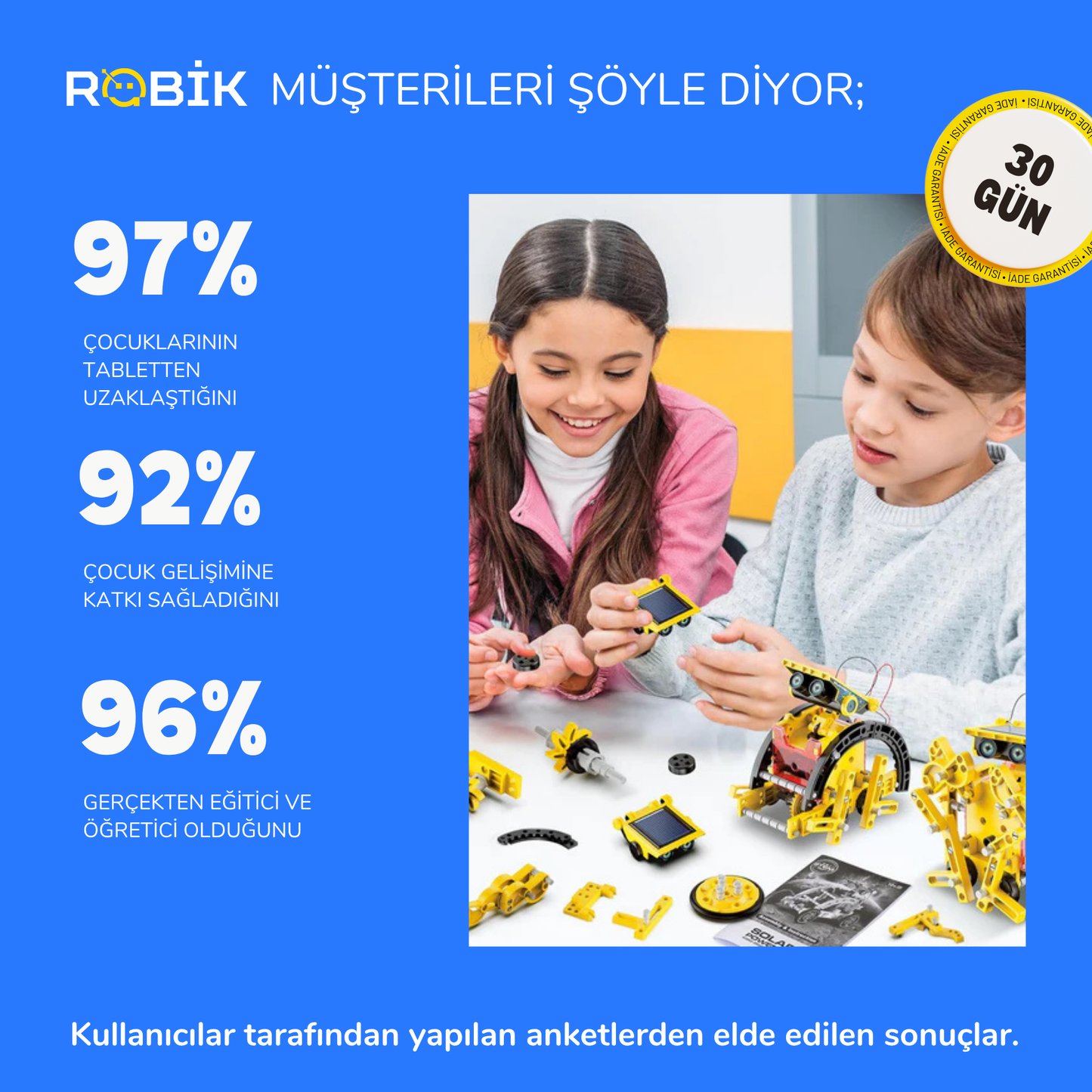 12’si 1 Arada STEM Robot Seti